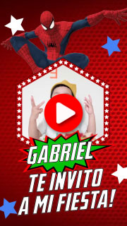 Hombre Araña con foto